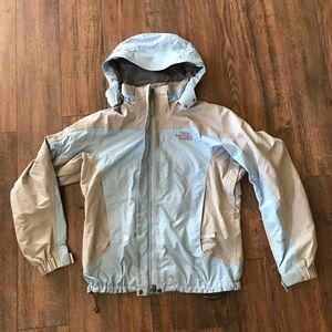 The North Face Women’s Hyvent Blue & Gray Ski Coat